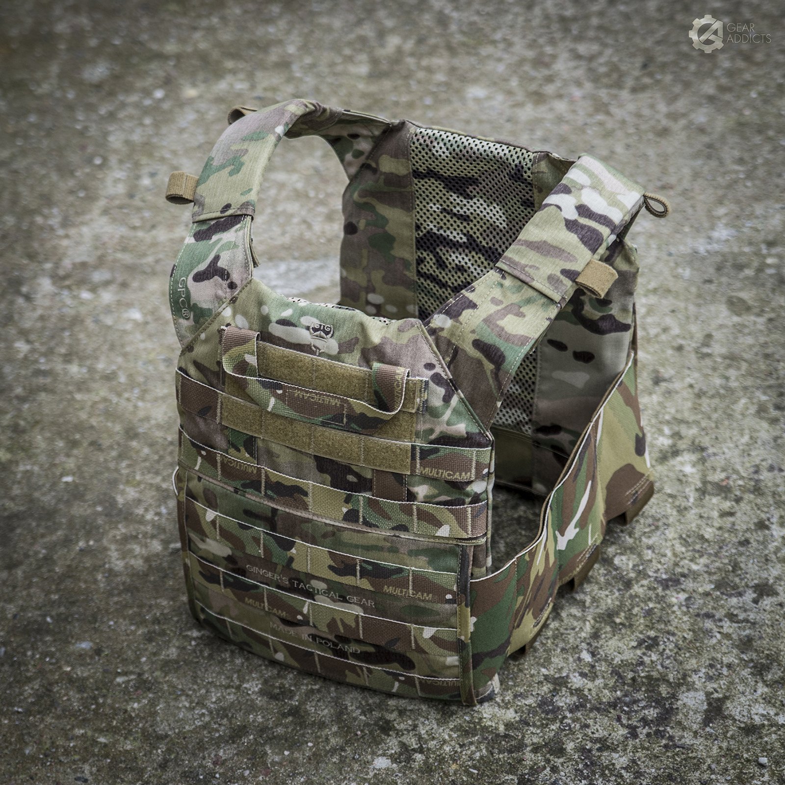 GPC - Ginger's Tactical Gear Plate Carrier - GEAR ADDICTS